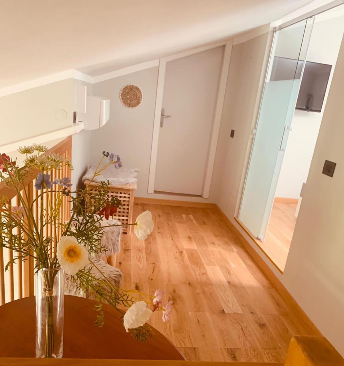 Seeblickwohnung Sirmione - Fronte Lago Mit Privatsteg エクステリア 写真